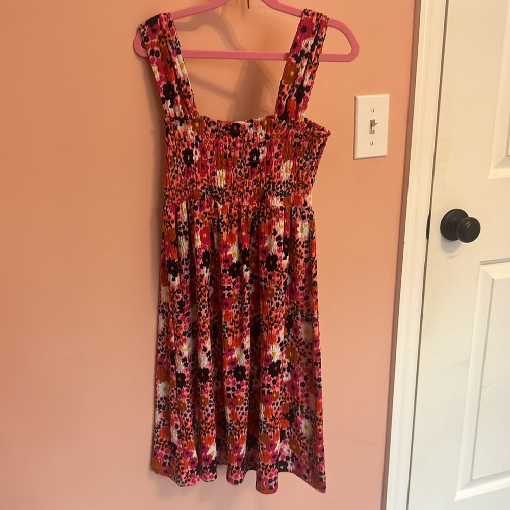 spring flows flower dress
